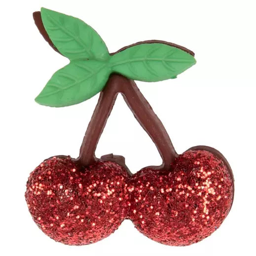 Botones Cerezas Brillosas
