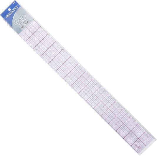 Regla Biselada Westcott 12 pulgadas