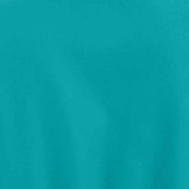 Tela de Algodón Sólida Azul Turquesa