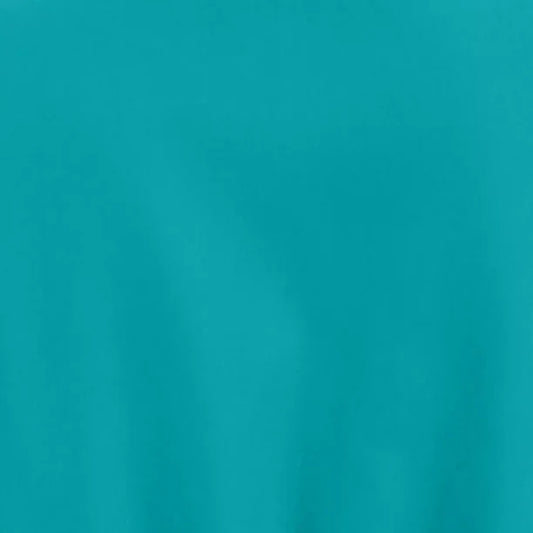 Tela de Algodón Sólida Azul Turquesa
