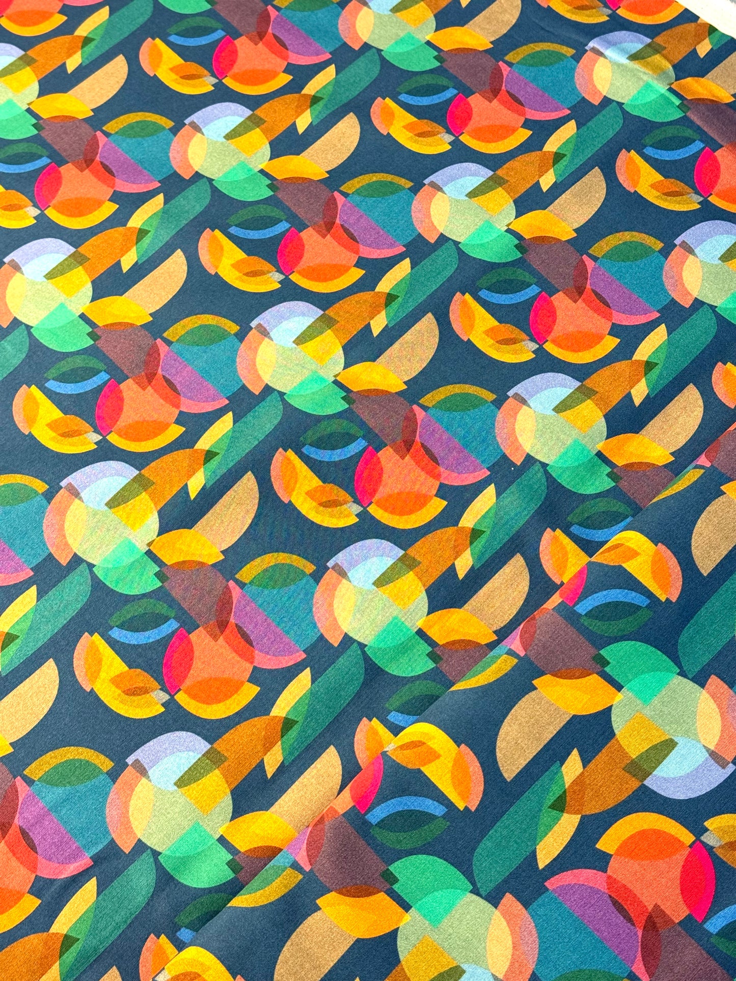 Tela de Algodón Cielo Prismal