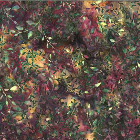 Tela de Algodón Ramitas