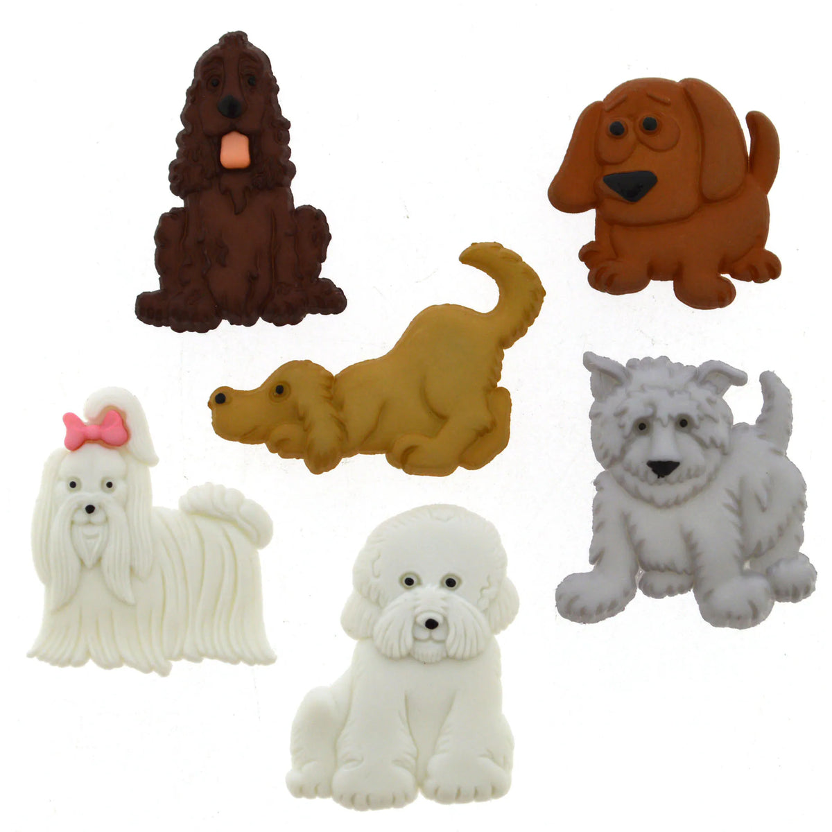 Botón Decorativo Puppy