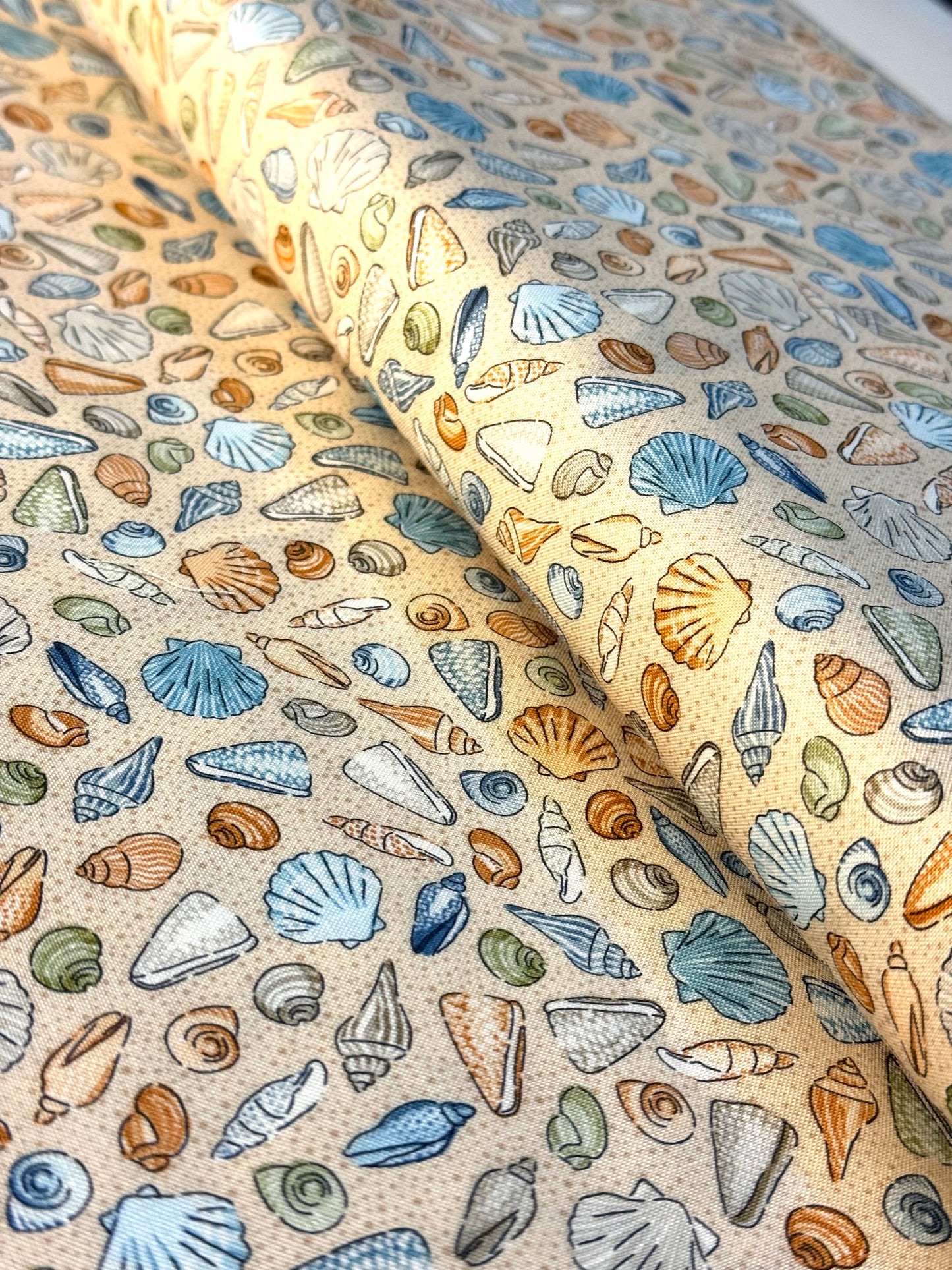 Tela de Algodón Beachcomber Cream