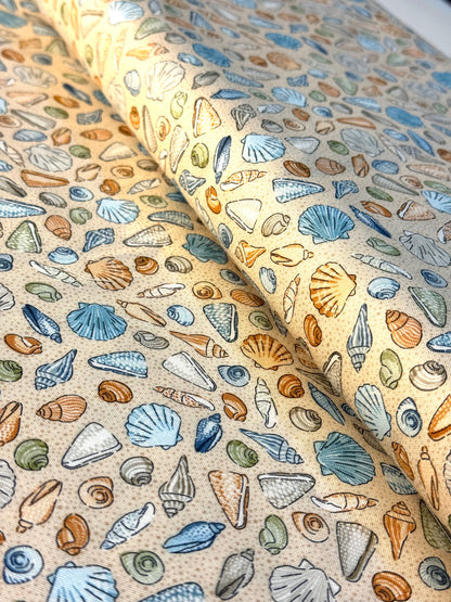 Tela de Algodón Beachcomber Cream