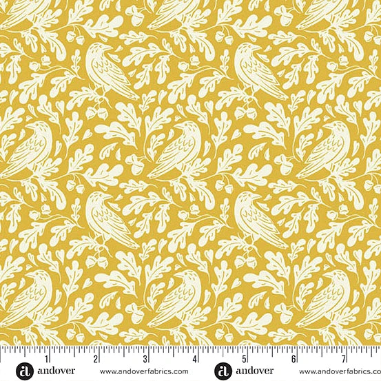 PREVENTA: Tela de Algodón Otoño Dorado