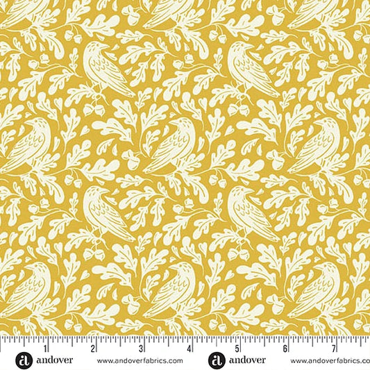 PREVENTA: Tela de Algodón Otoño Dorado