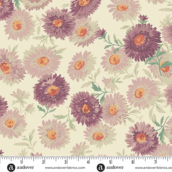 PREVENTA: Tela de Algodón  Quilts Lila  - PRECIO POR ROLLO COMPLETO