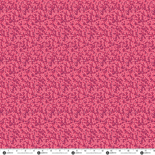 PREVENTA: Tela de Algodón Enredadera Rosa