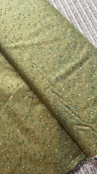 Tela de Algodón Golden Scroll