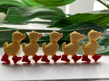 Botones Patitos Con Botas