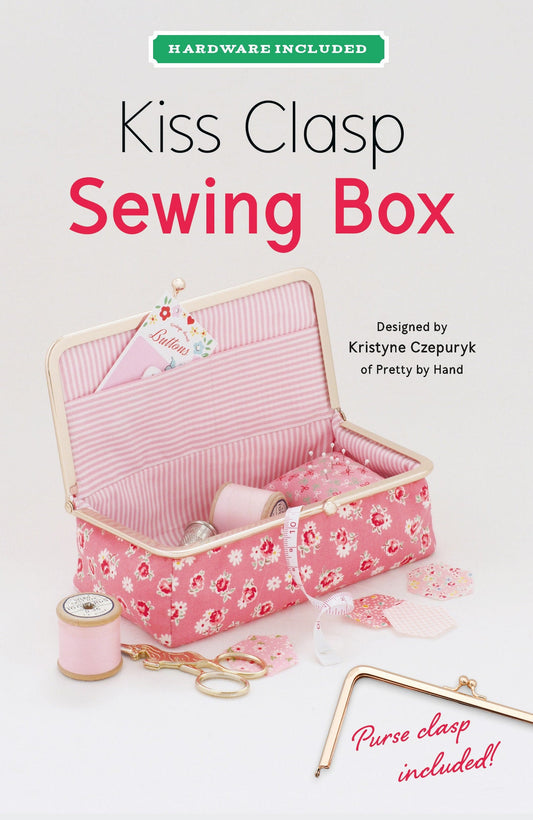 Patrón Y Kit De Costura Kiss Clasp Sewing Box