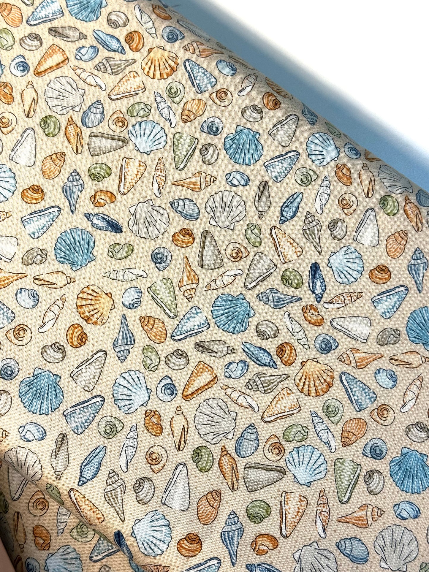 Tela de Algodón Beachcomber Cream