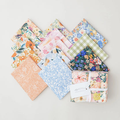 12 Fat Quarters Jardín Secreto
