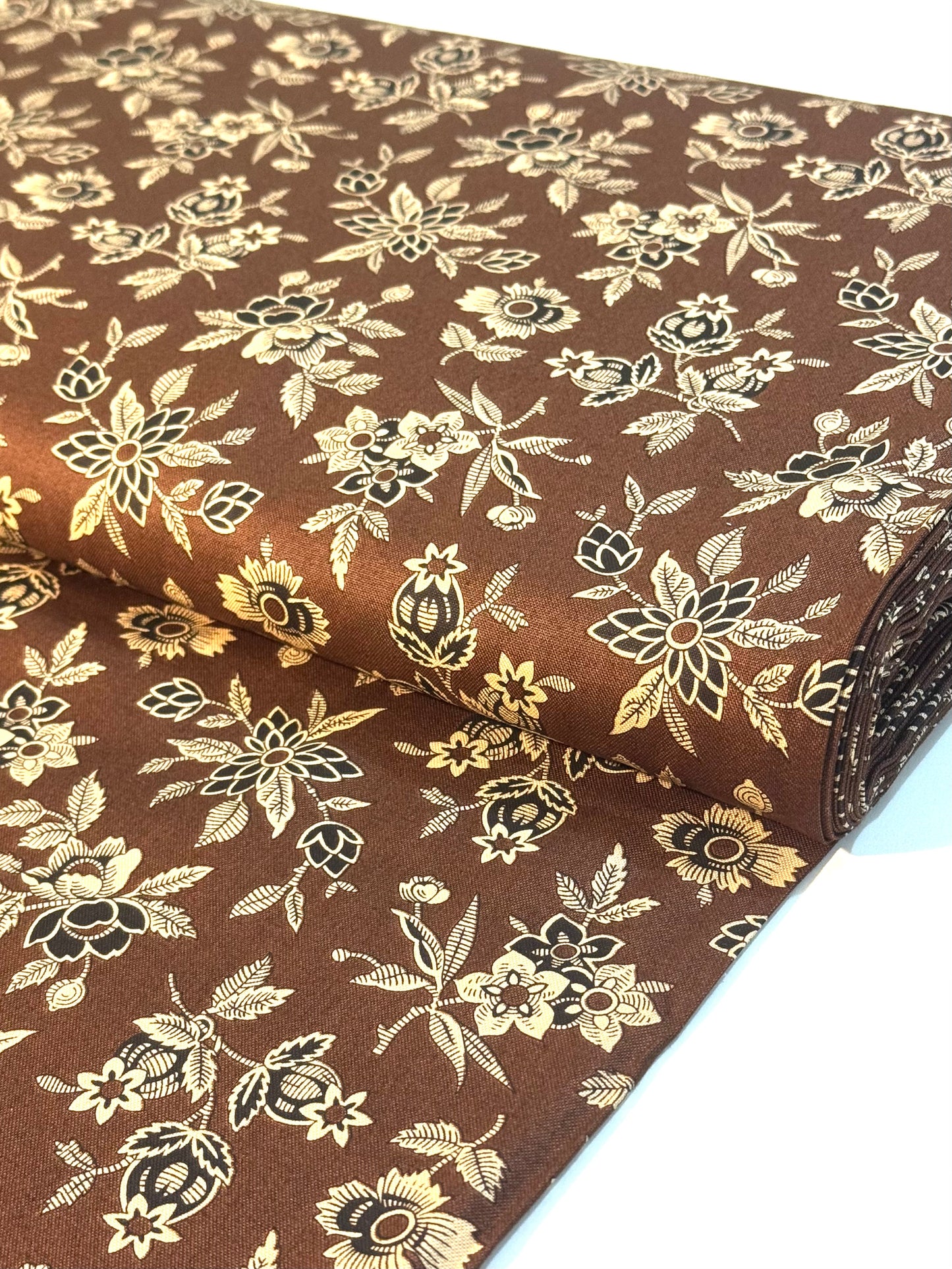 Tela de Algodón Bridgeport Café