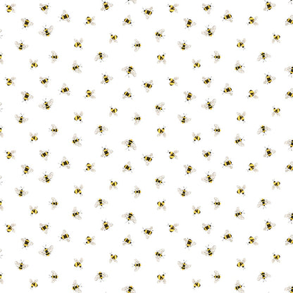 Tela de Algodón Abejas