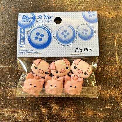 Botones Mini Pig