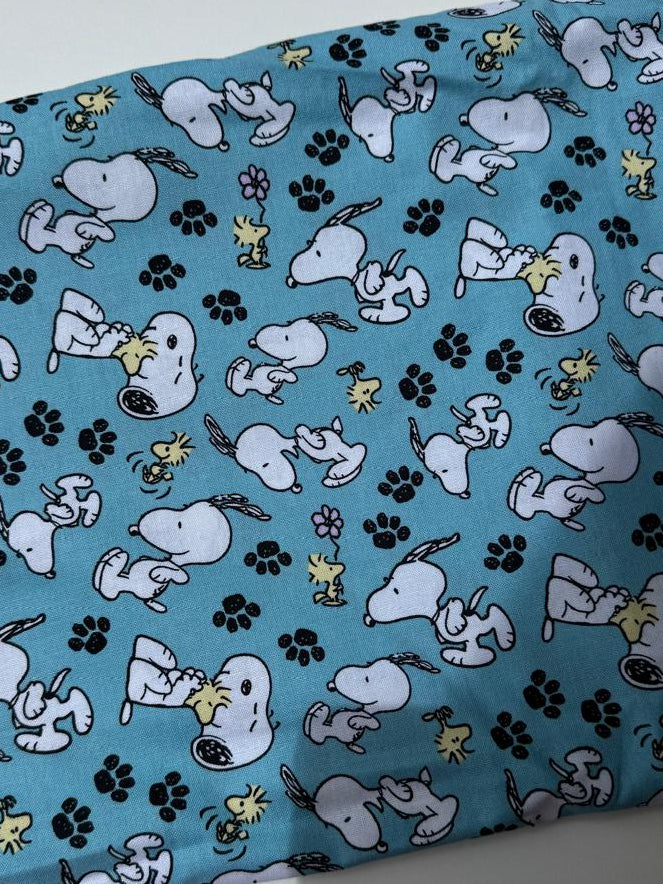Corte Snoopy fondo Azul