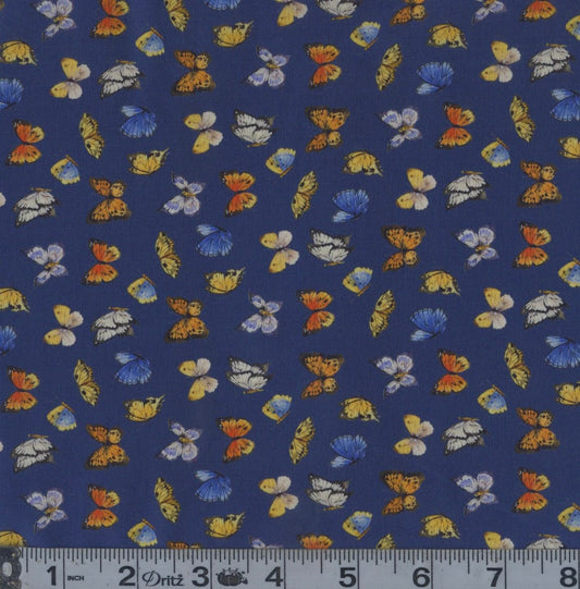 Tela de Algodón Mariposas