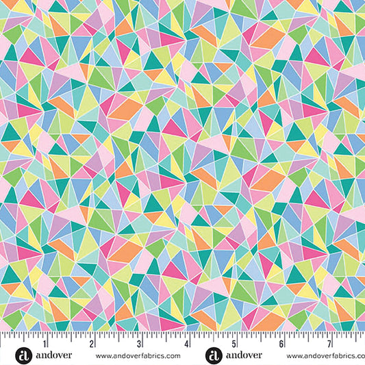 Tela de Algodón Musiac Multi