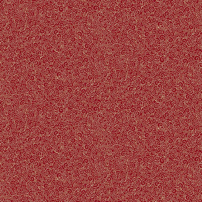 Tela de Algodón Rollos en Rojo