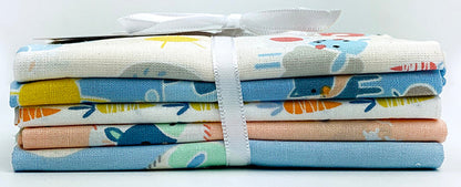 5 Fat Quarters Animales de Granja