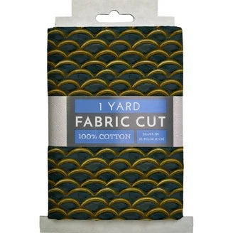 1 Yarda Escamas de Oro Negro