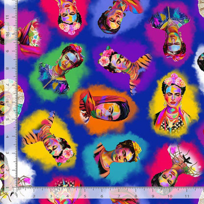 Tela de Algodón Frida Kahlo