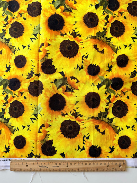 Tela de Algodón Girasoles