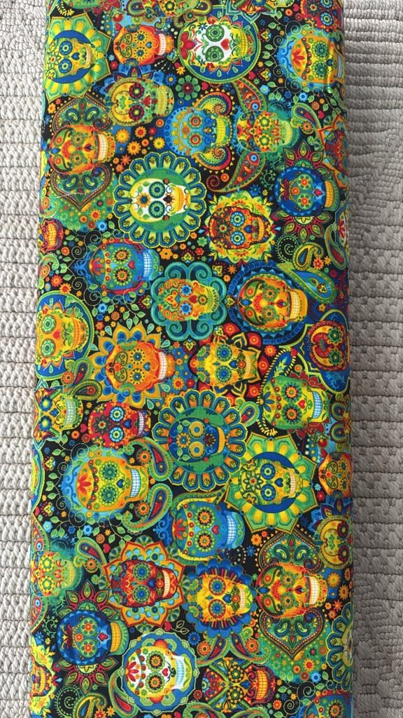 Tela de Algodón Calaveras de Azúcar