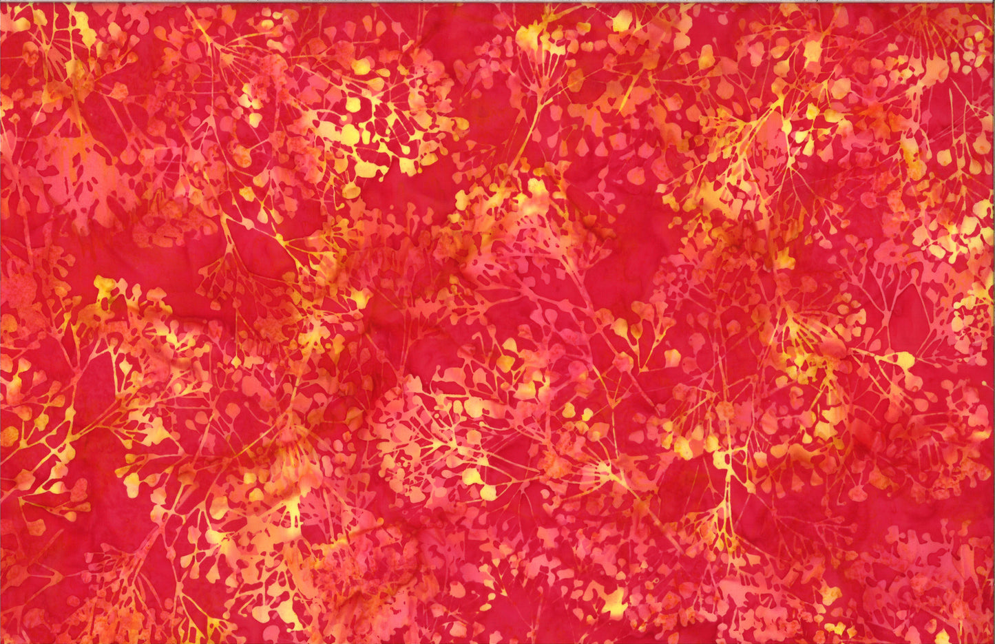 Tela de Algodón Batik Flores Velo de Novia Dispersas - Lucy