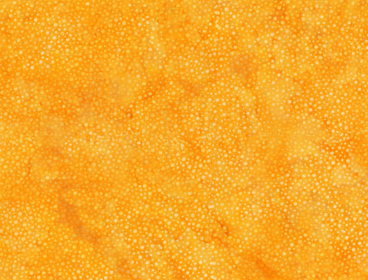 Tela de Algodón Batik Textura de Cuadros - Amarillo