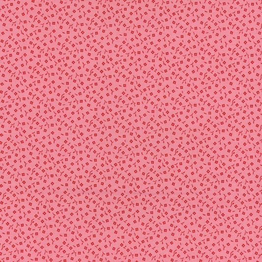 PREVENTA: Tela de Algodón Danzantes Rosa
